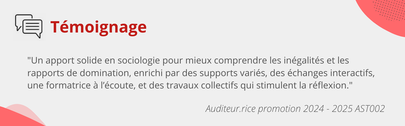 Témoignage AST002 2024-2025