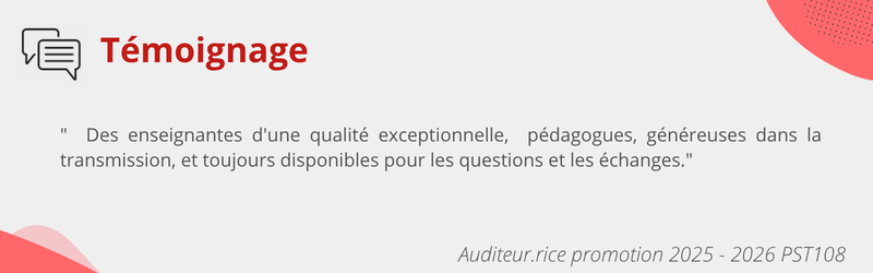 Témoignage PST108 2025-2026